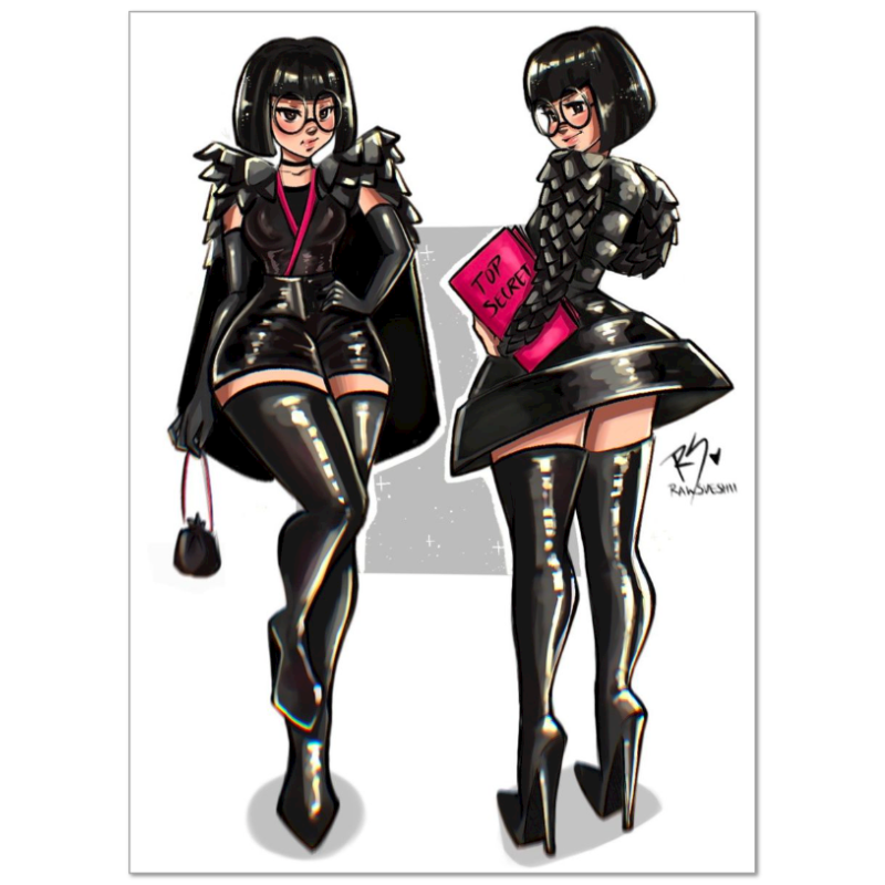 Edna MODE!!! - 8" x 11" Art Print