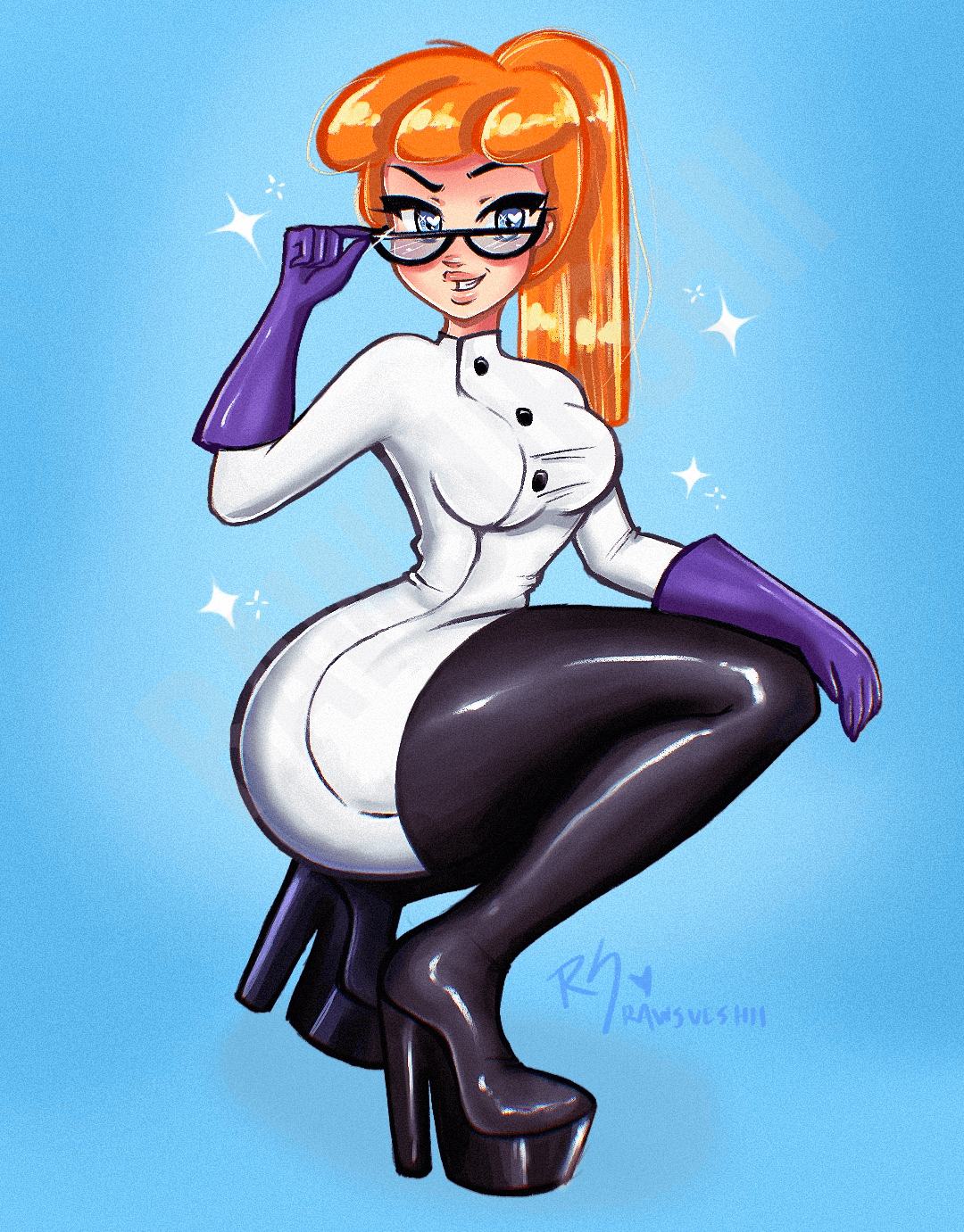 Dextra! - 8" x 11" Art Print - RawSueshii