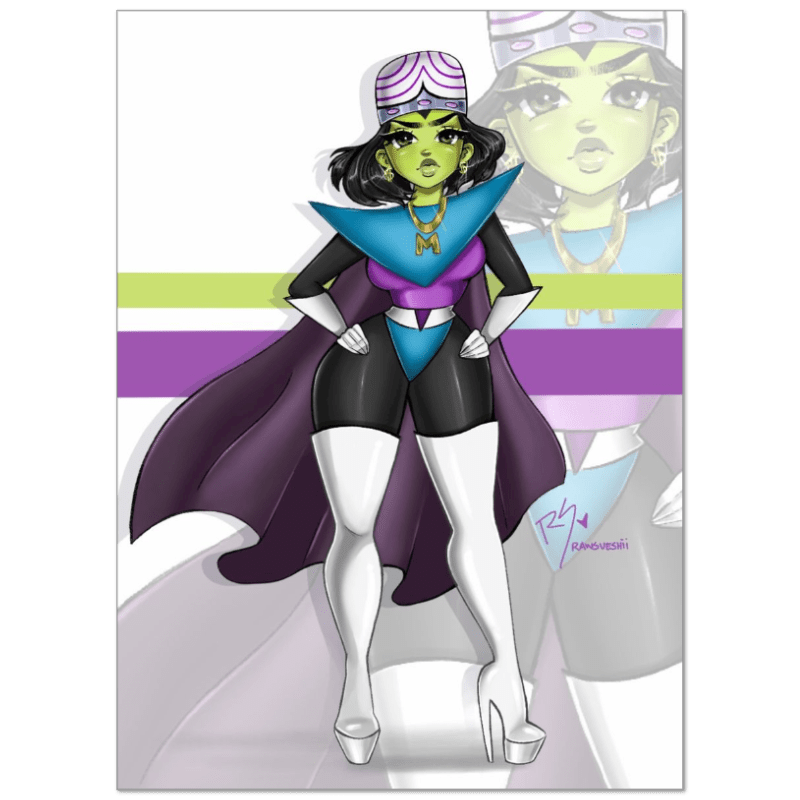 Miss Jojo - Art Print - RawSueshii