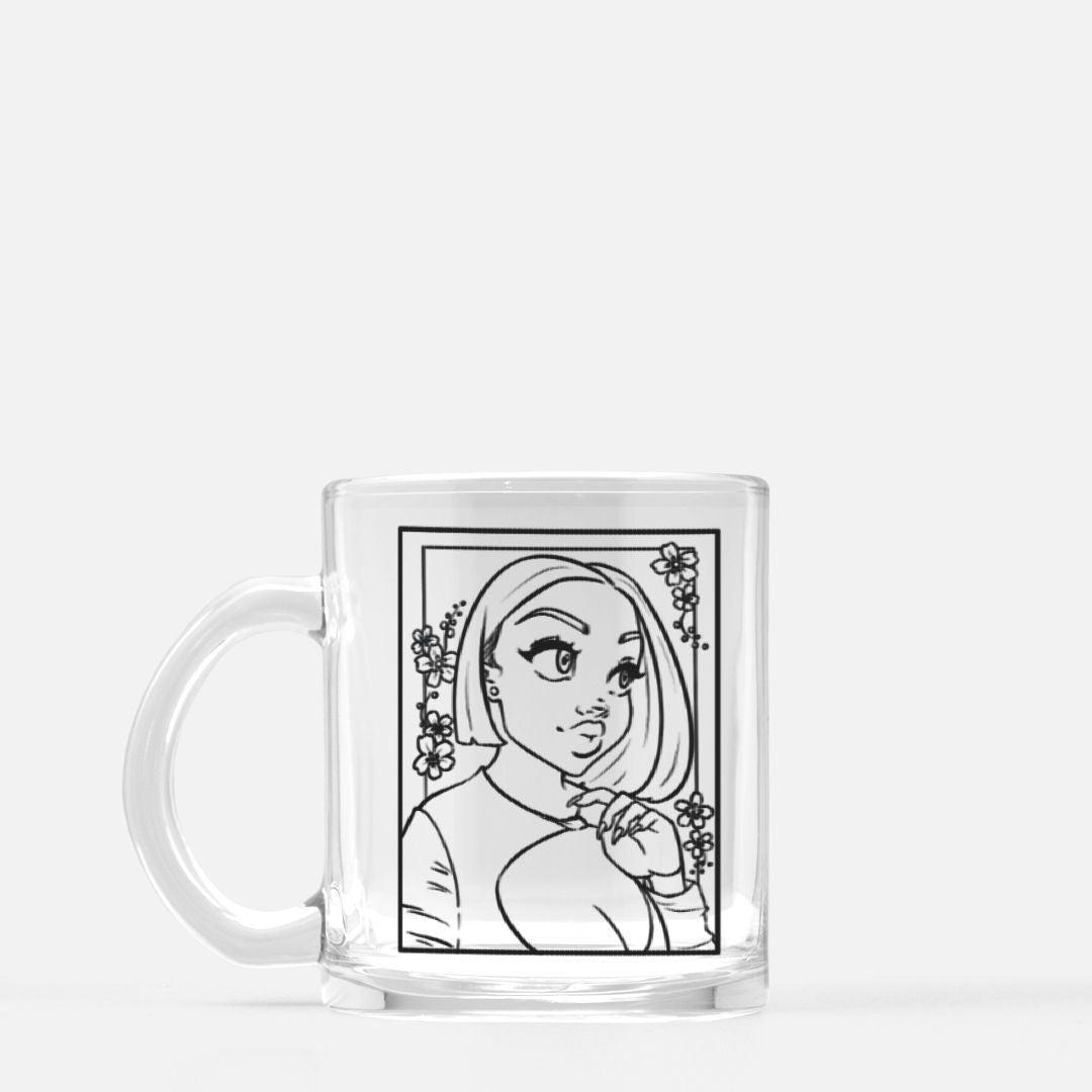 ART BAE Glass Mug by RawSueshii - RawSueshii