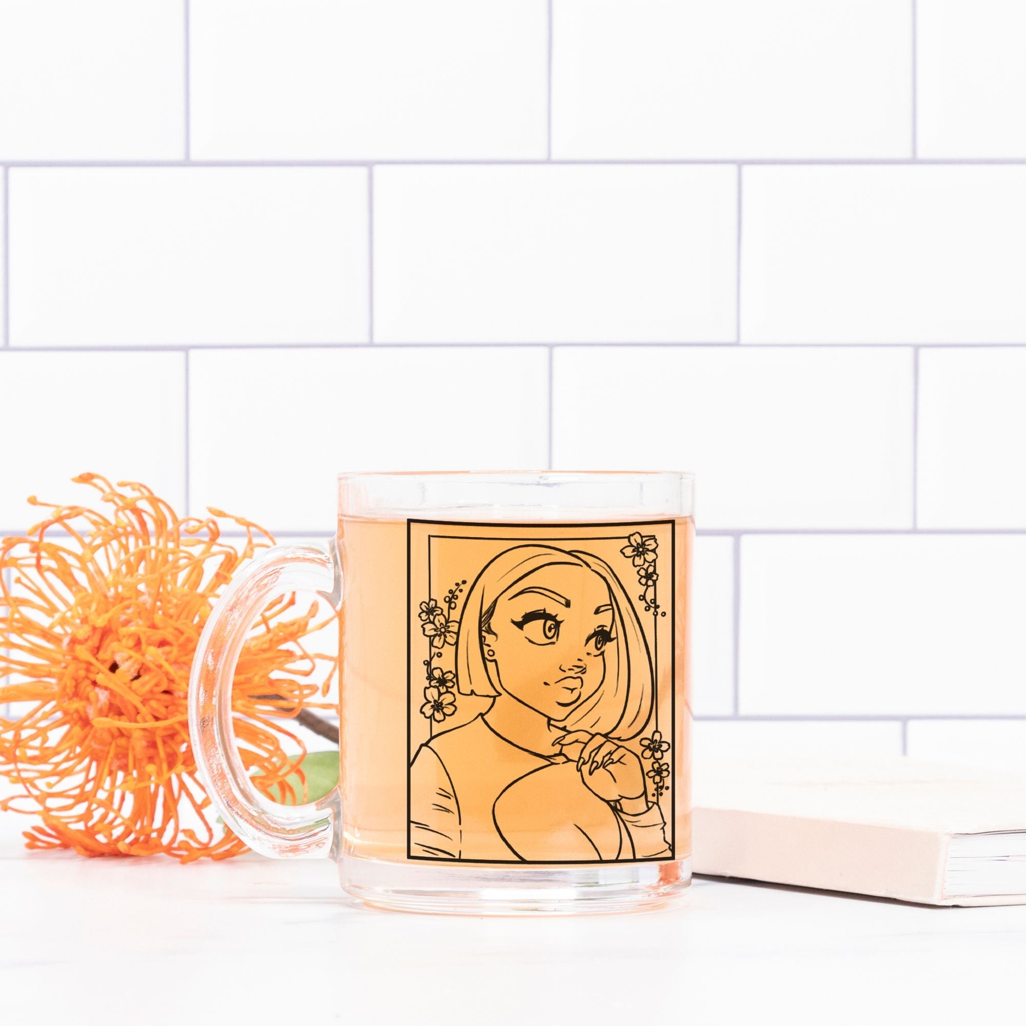 ART BAE Glass Mug by RawSueshii - RawSueshii