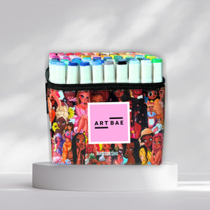 ART BAE™ Marker Set – Limited Edition 97 - Piece Artist - Curated Set with Collector's Bag - RawSueshii