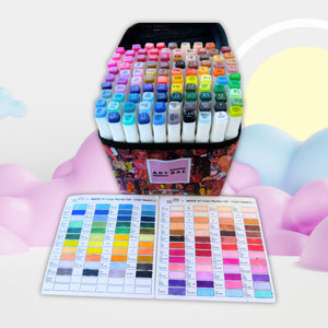 ART BAE™ Marker Set – Limited Edition 97 - Piece Artist - Curated Set with Collector's Bag - RawSueshii