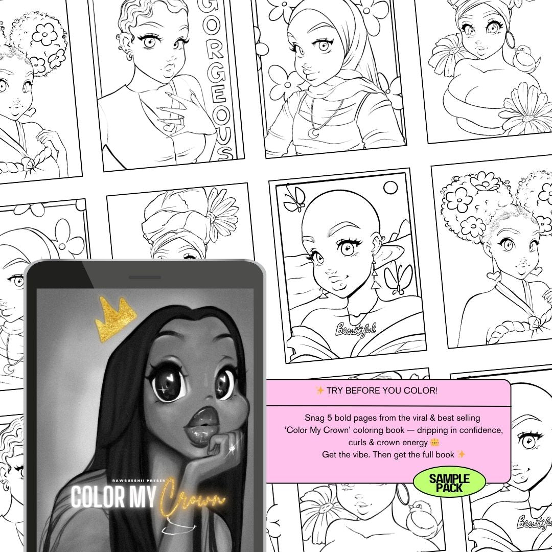 💖 Color My Crown – Sample Pack - RawSueshii