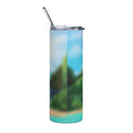 Color My Vacay Stainless steel tumbler - RawSueshii