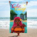 Color My Vacay Towel - RawSueshii