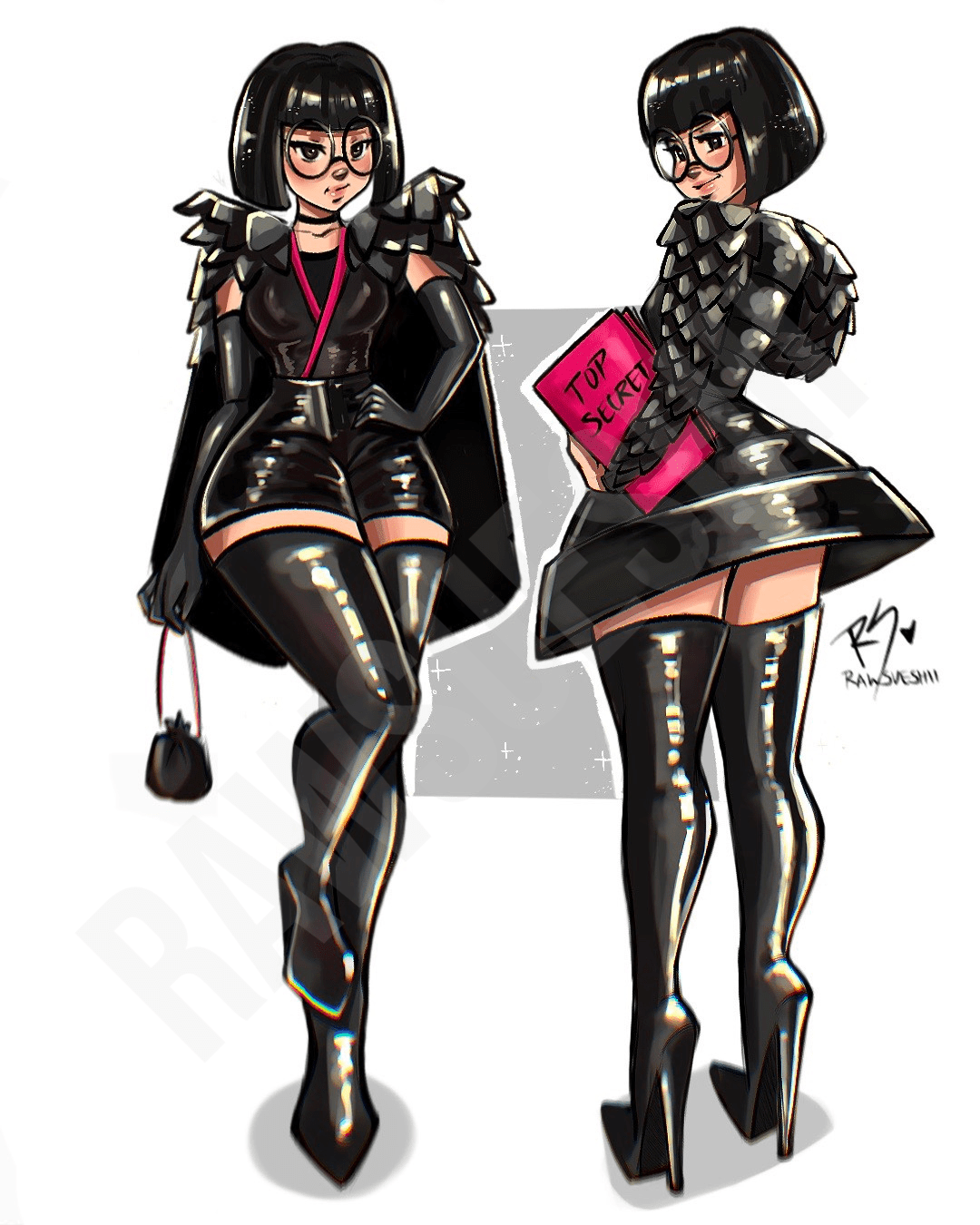 Edna MODE!!! - 8" x 11" Art Print - RawSueshii
