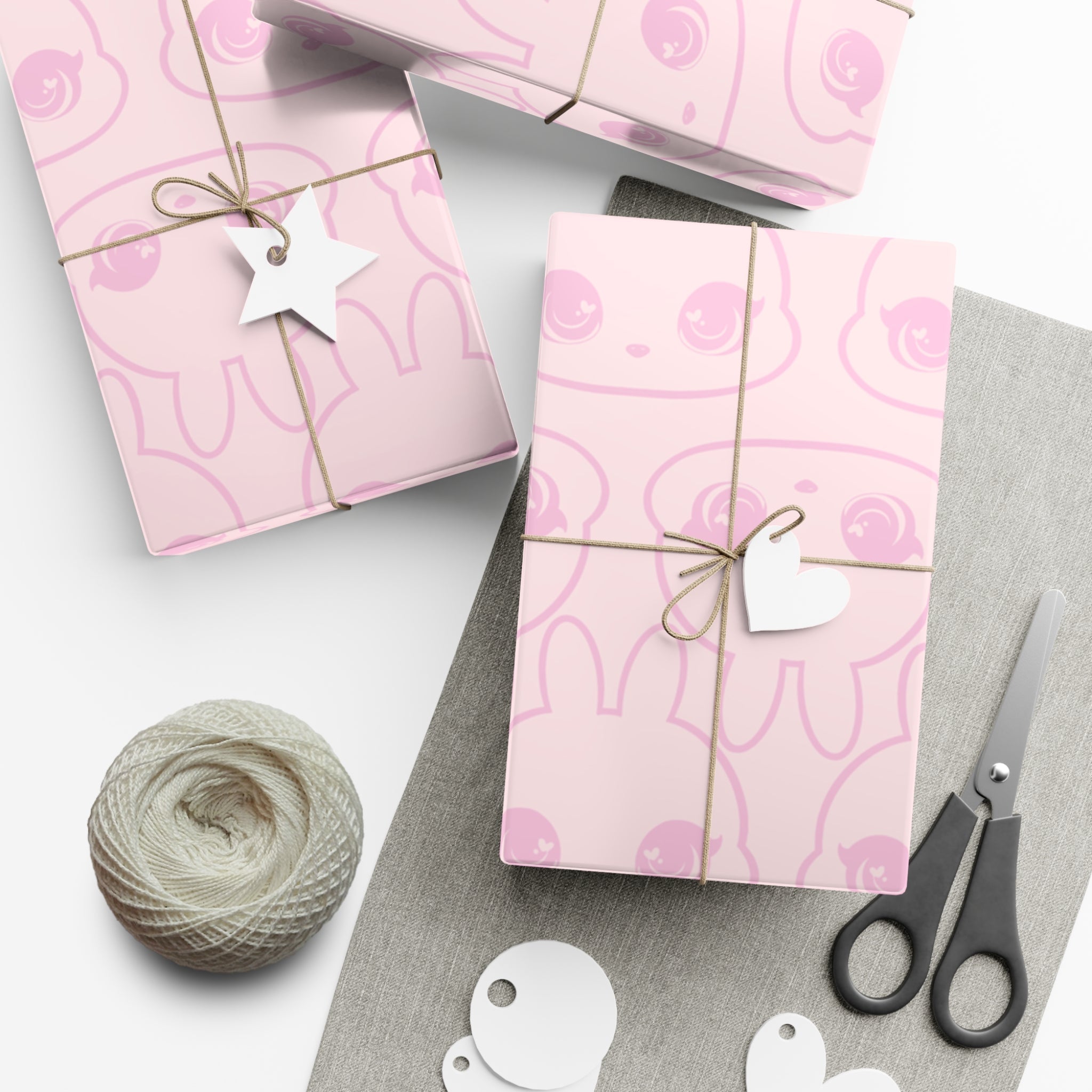 Hey Bella (small print) - Gift Wrap Papers - RawSueshii