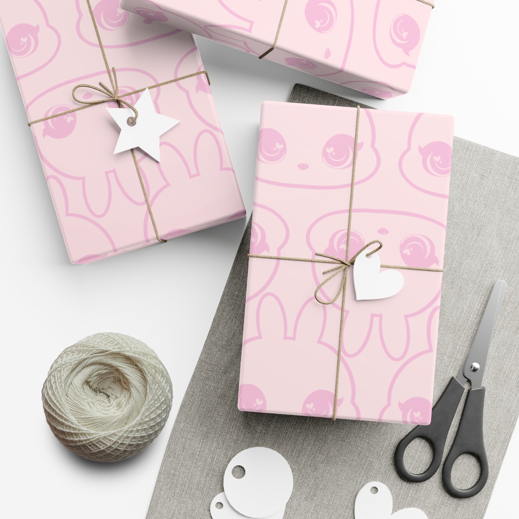 Hey Bella (small print) - Gift Wrap Papers - RawSueshii