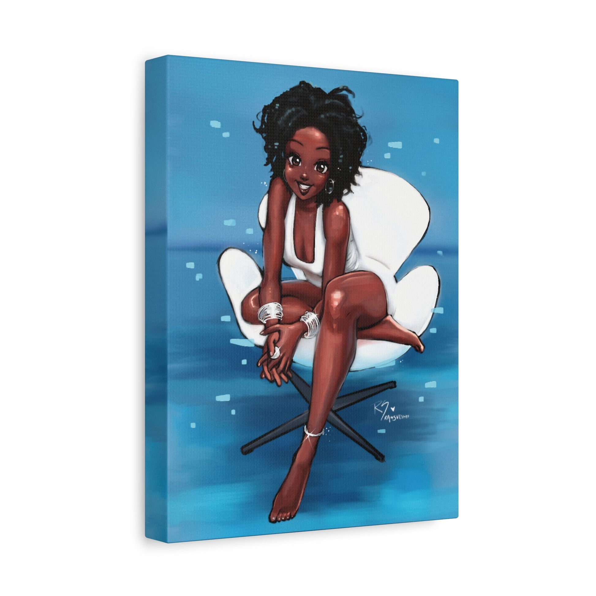 Lauryn Hill Canvas Print – Nostalgic 90s Collection - Matte Canvas, Stretched, 1.25" - RawSueshii