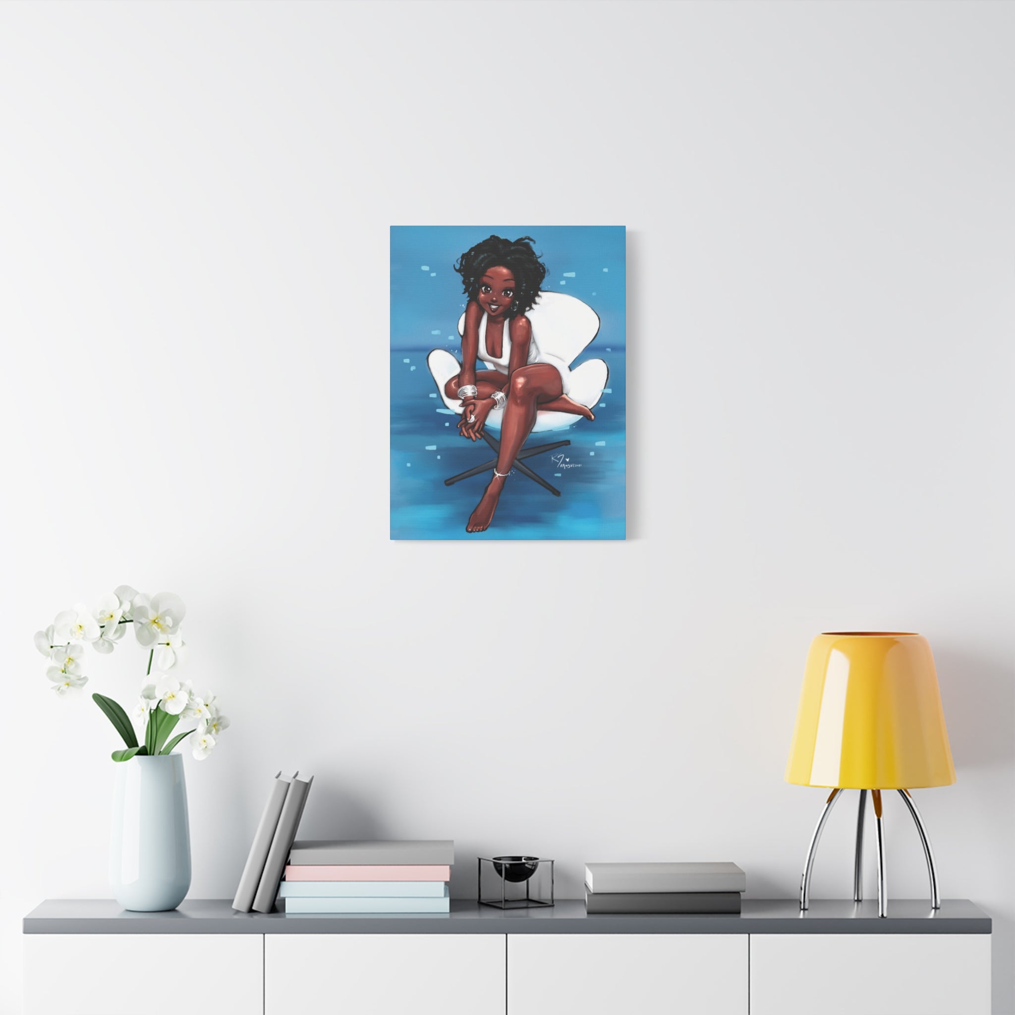 Lauryn Hill Canvas Print – Nostalgic 90s Collection - Matte Canvas, Stretched, 1.25" - RawSueshii