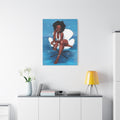 Lauryn Hill Canvas Print – Nostalgic 90s Collection - Matte Canvas, Stretched, 1.25