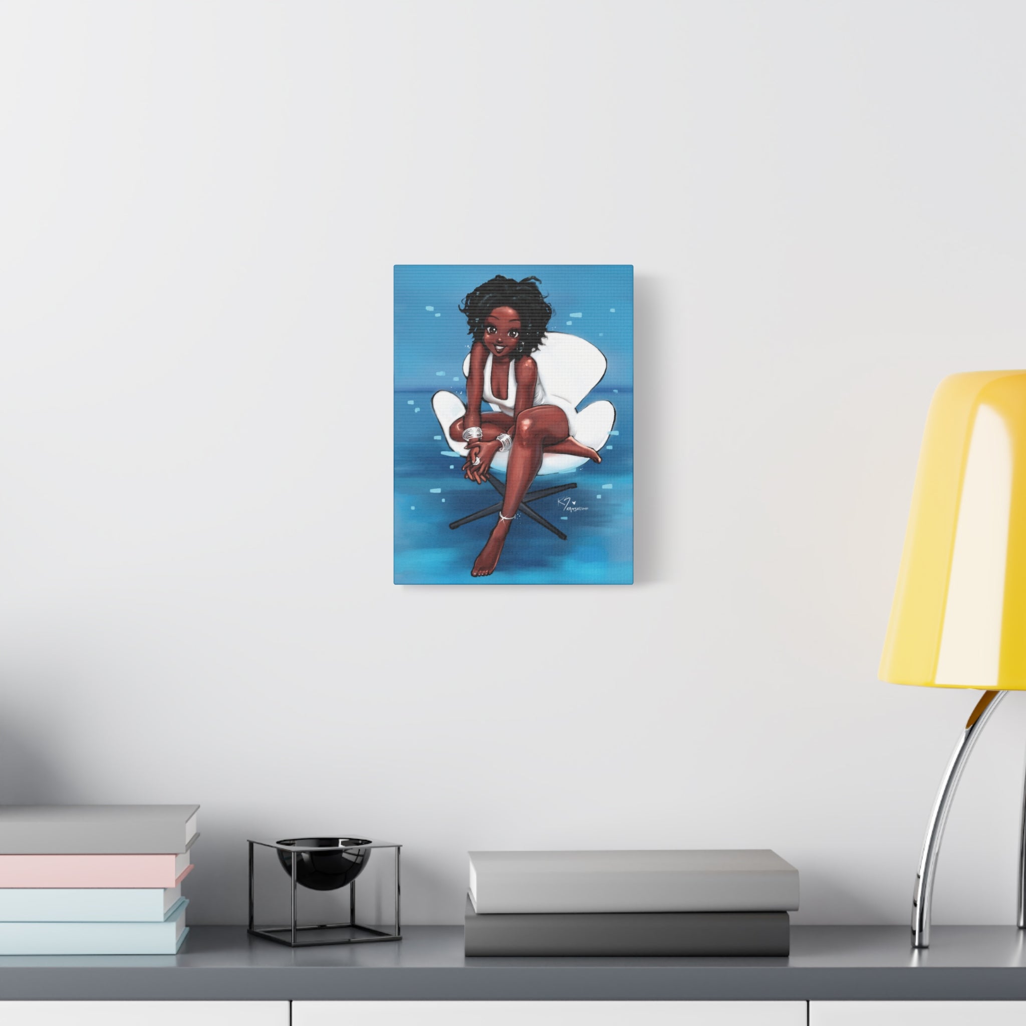 Lauryn Hill Canvas Print – Nostalgic 90s Collection - Matte Canvas, Stretched, 1.25" - RawSueshii