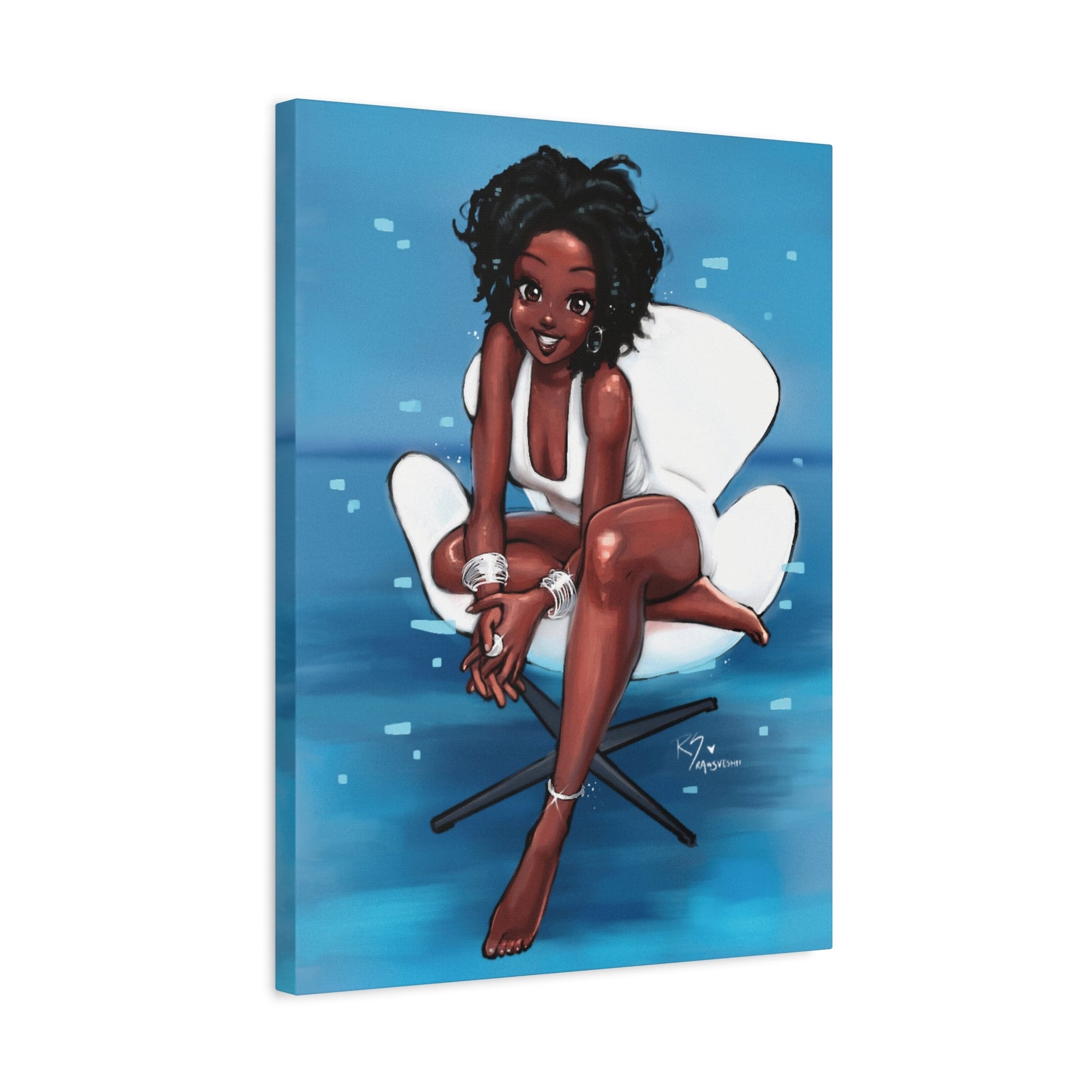 Lauryn Hill Canvas Print – Nostalgic 90s Collection - Matte Canvas, Stretched, 1.25" - RawSueshii