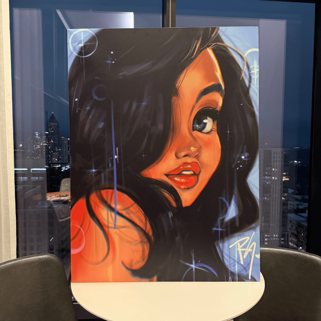 "One In a Million" Aaliyah Canvas Print – Nostalgic 90s Collection - Matte Canvas, Stretched, 1.25" - RawSueshii