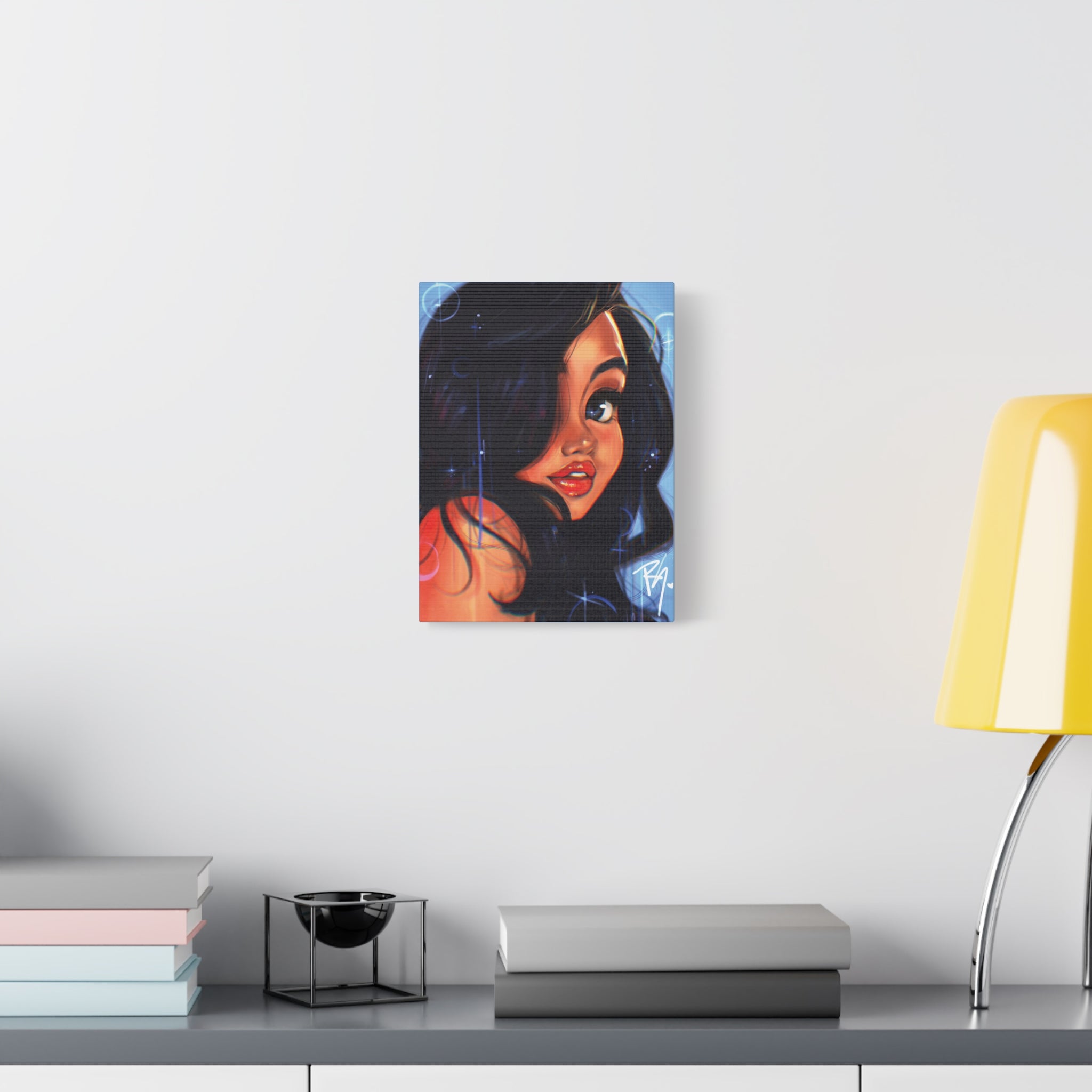 "One In a Million" Aaliyah Canvas Print – Nostalgic 90s Collection - Matte Canvas, Stretched, 1.25" - RawSueshii