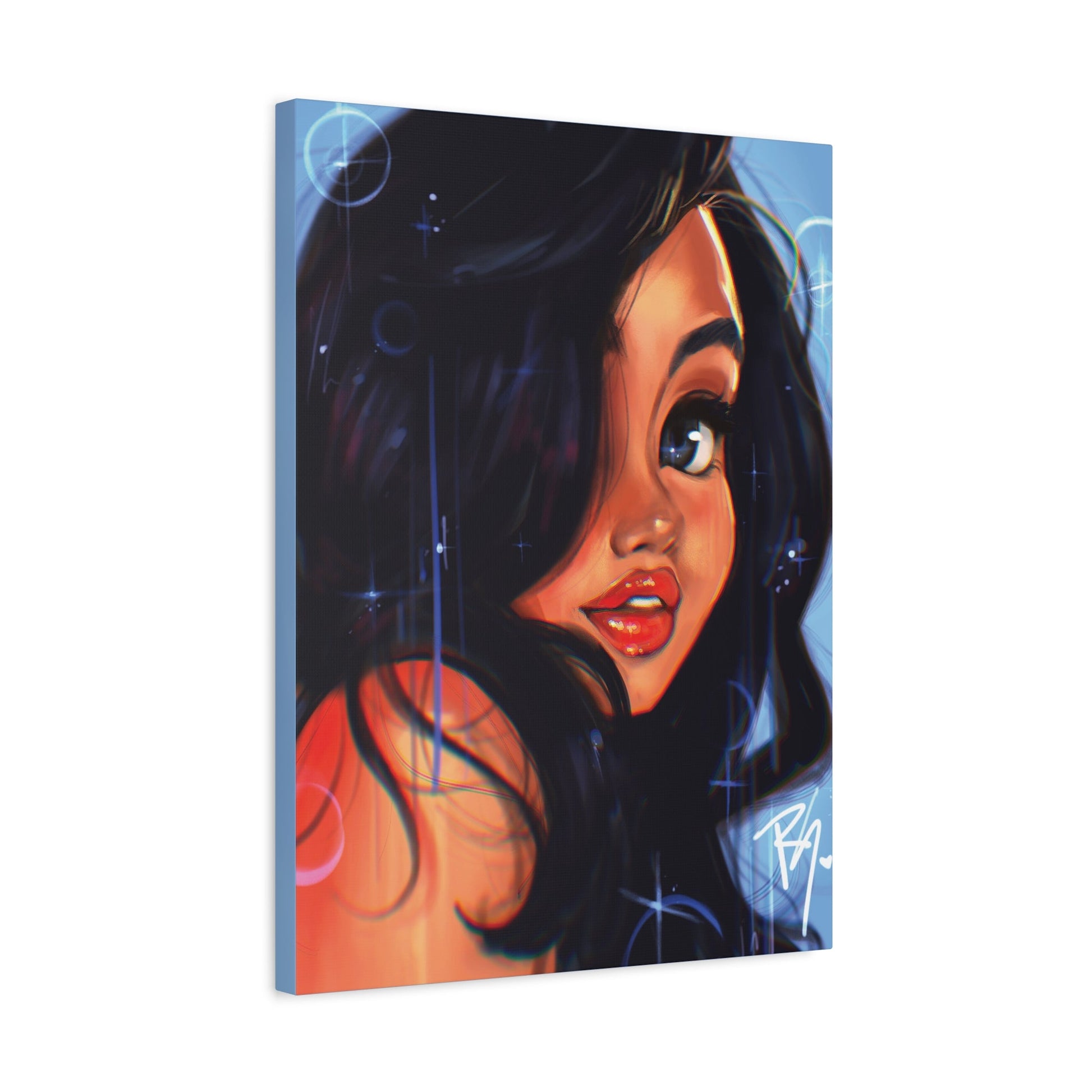 "One In a Million" Aaliyah Canvas Print – Nostalgic 90s Collection - Matte Canvas, Stretched, 1.25" - RawSueshii