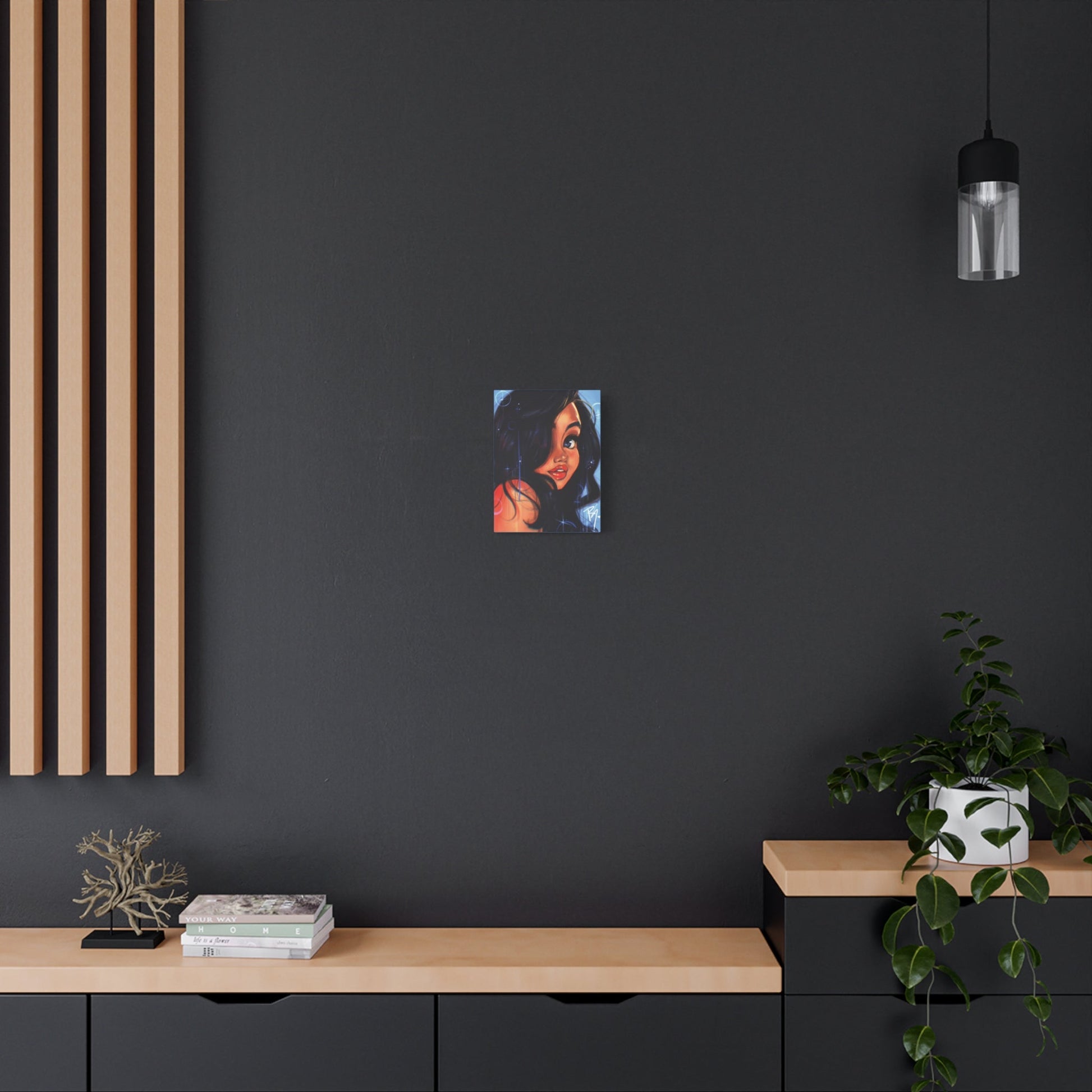 "One In a Million" Aaliyah Canvas Print – Nostalgic 90s Collection - Matte Canvas, Stretched, 1.25" - RawSueshii