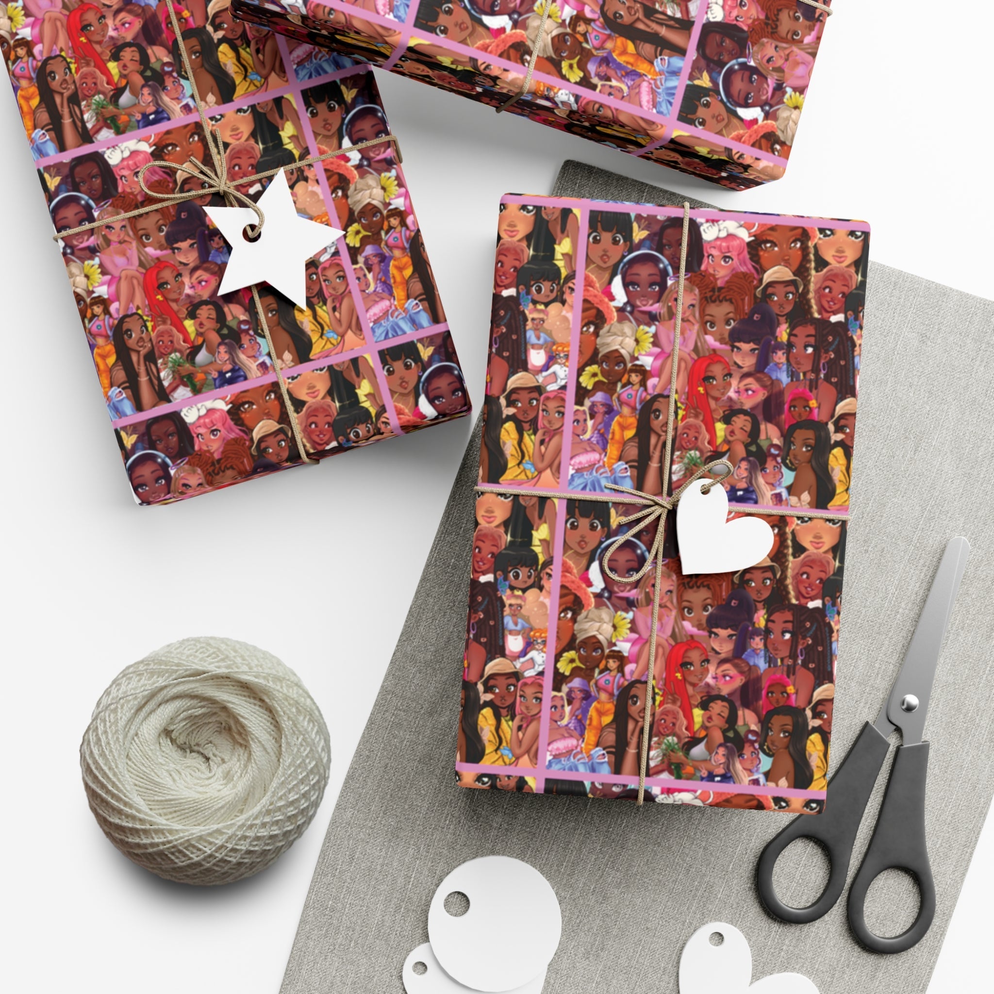 RawSueshii Collage - Gift Wrap Papers - RawSueshii