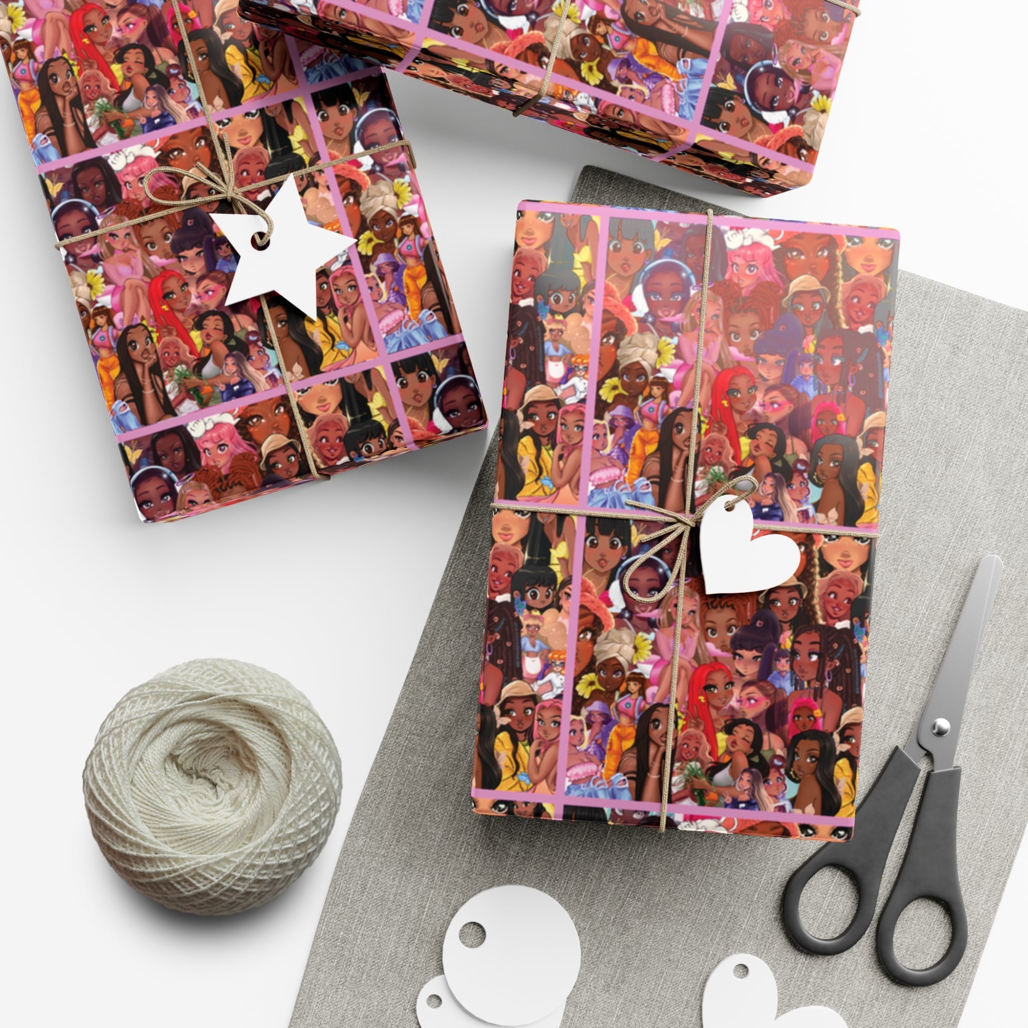 RawSueshii Collage - Gift Wrap Papers - RawSueshii