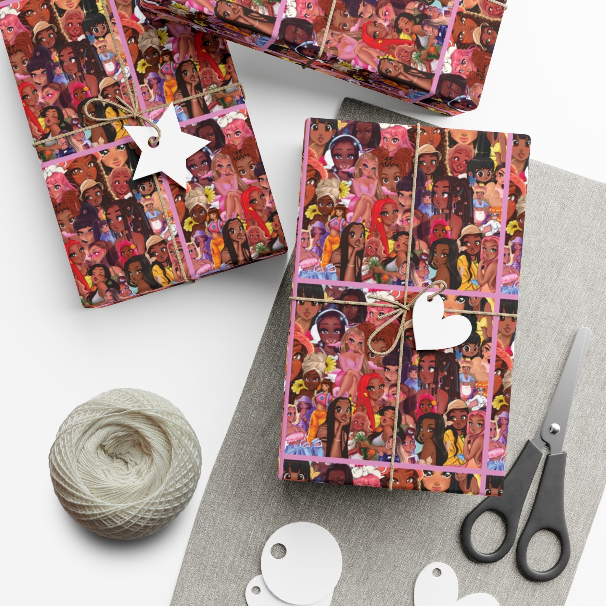 RawSueshii Collage - Gift Wrap Papers - RawSueshii