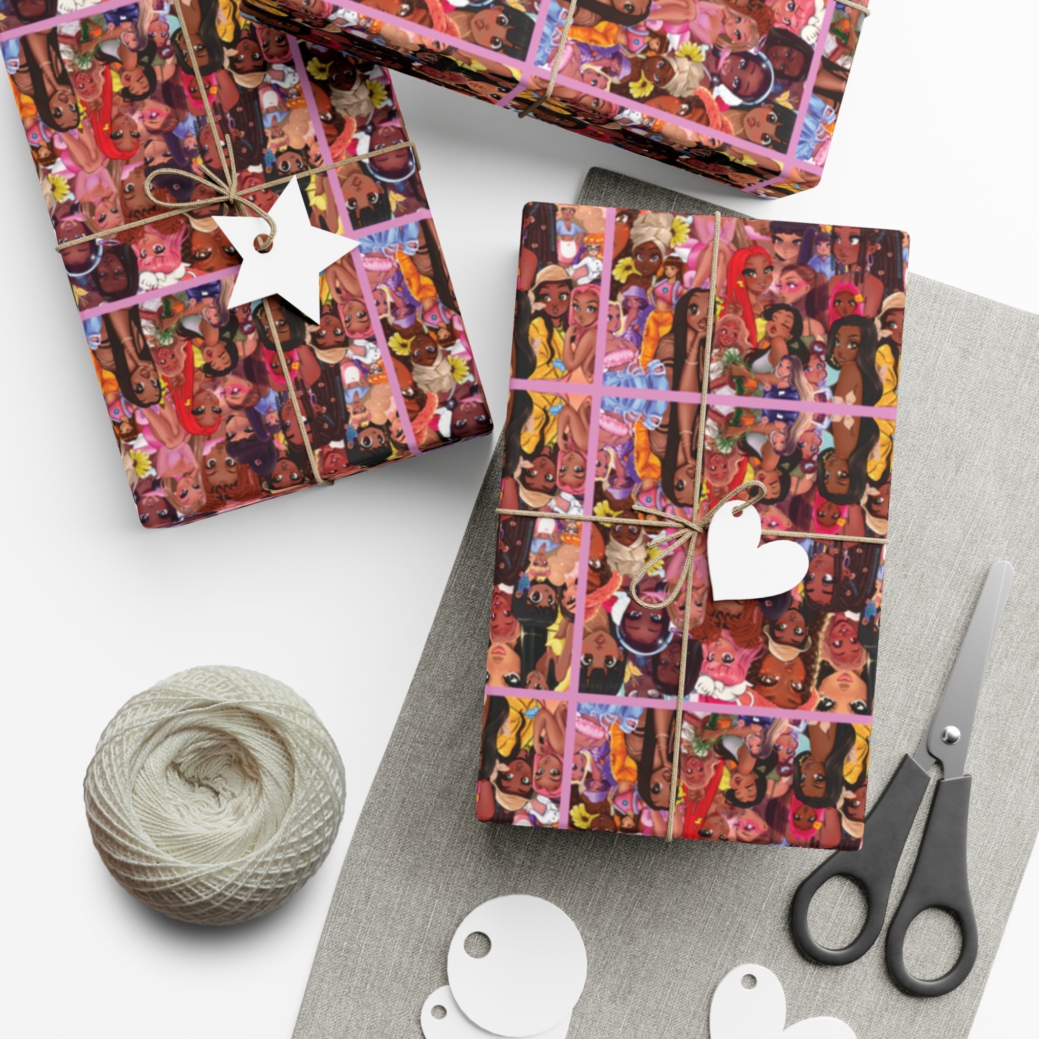 RawSueshii Collage - Gift Wrap Papers - RawSueshii