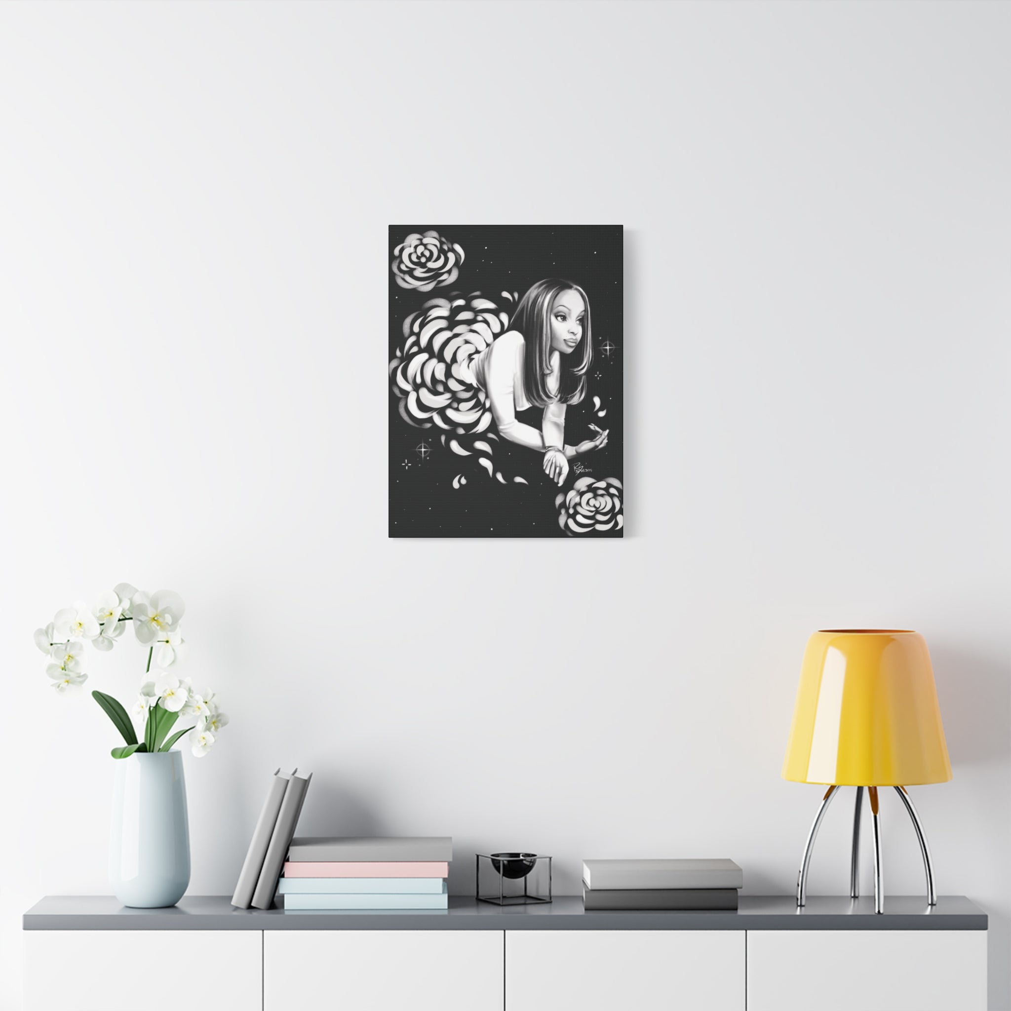 "See What I See" MJB Canvas Print – Nostalgic 90s Collection - Matte Canvas, Stretched, 1.25" - RawSueshii