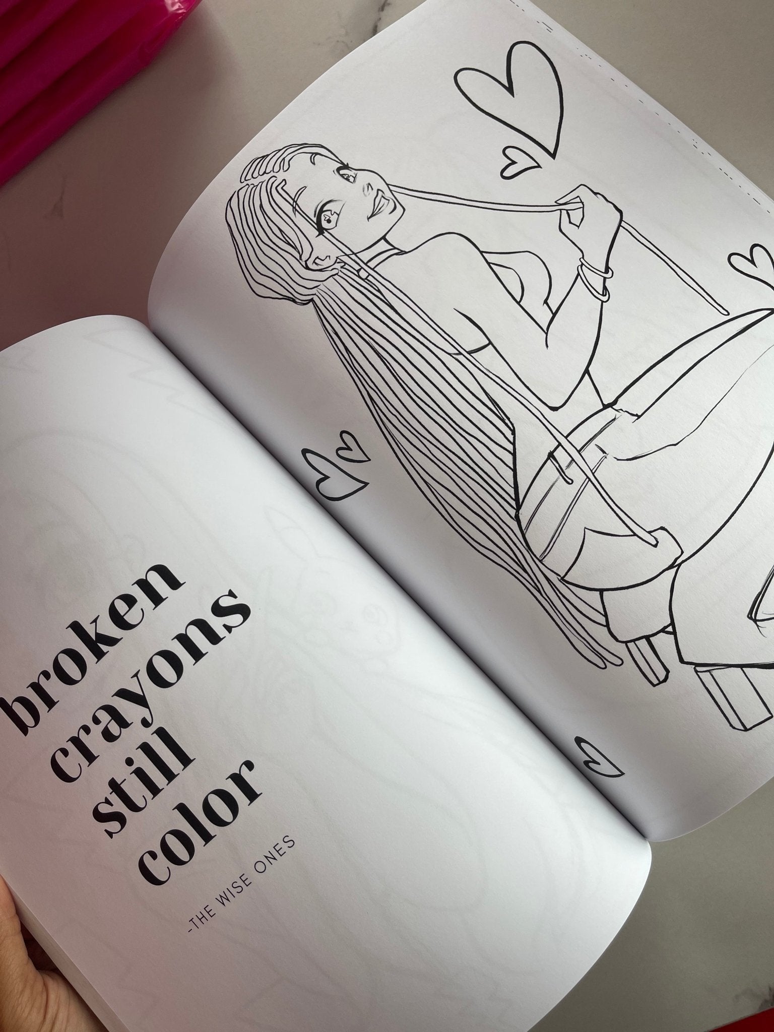 Color & Chill VOL 2 Coloring Book | RawSueshii by Christina Lorré - RawSueshii