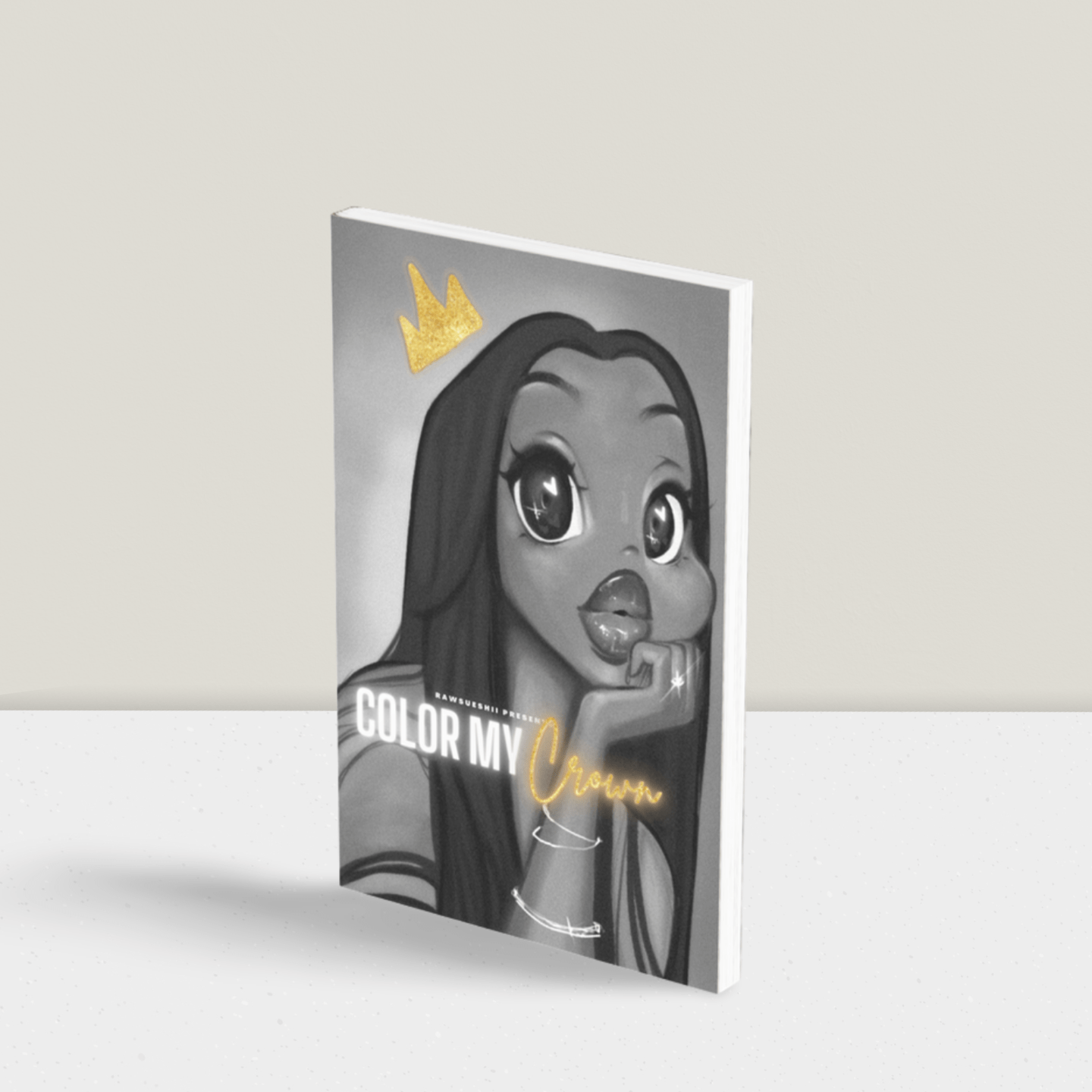Color My Crown Coloring Book | RawSueshii by Christina Lorré