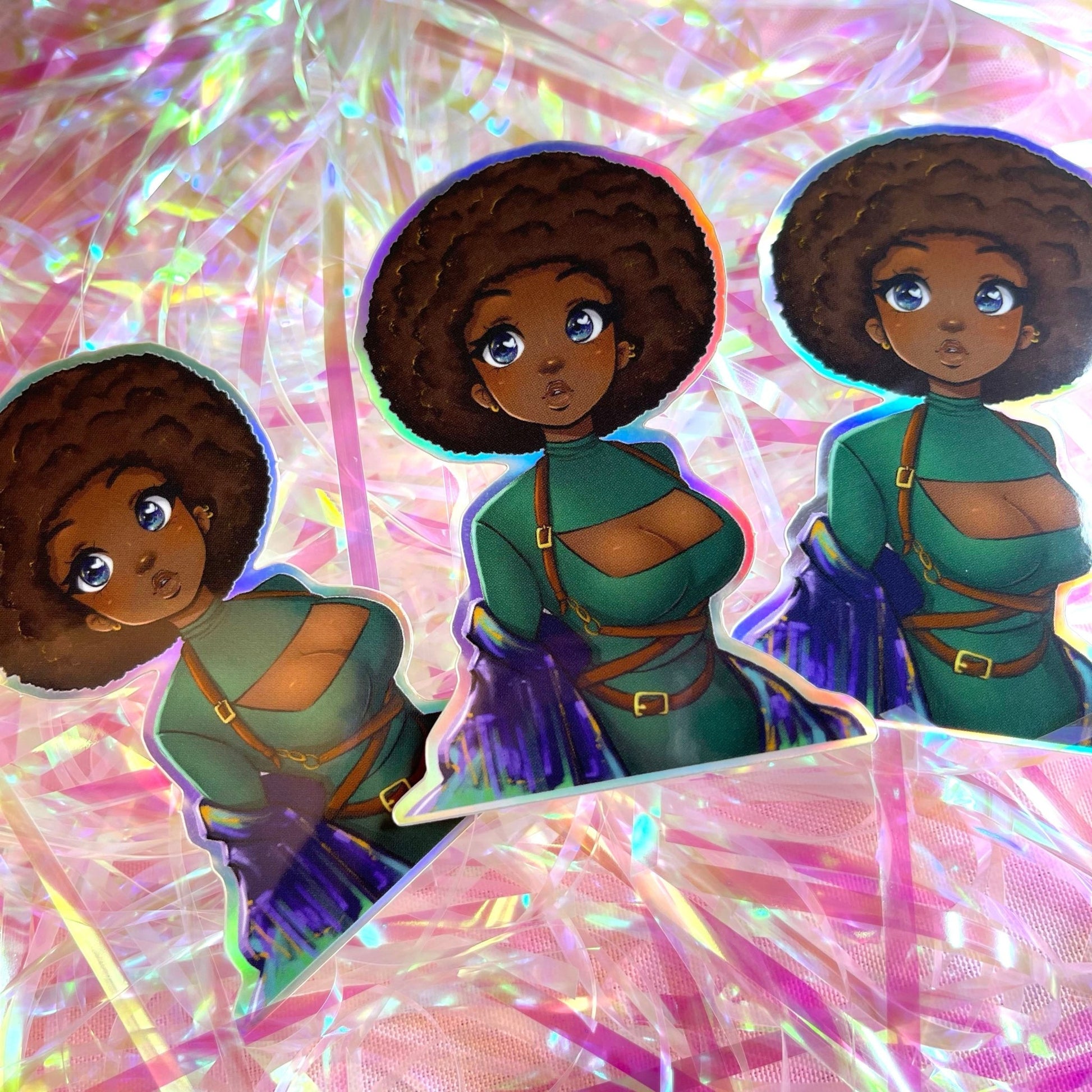 Galactic Babe Sticker - RawSueshii