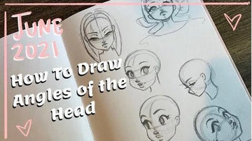 How to Draw Different Angles of the Head- Video Tutorial - RawSueshii