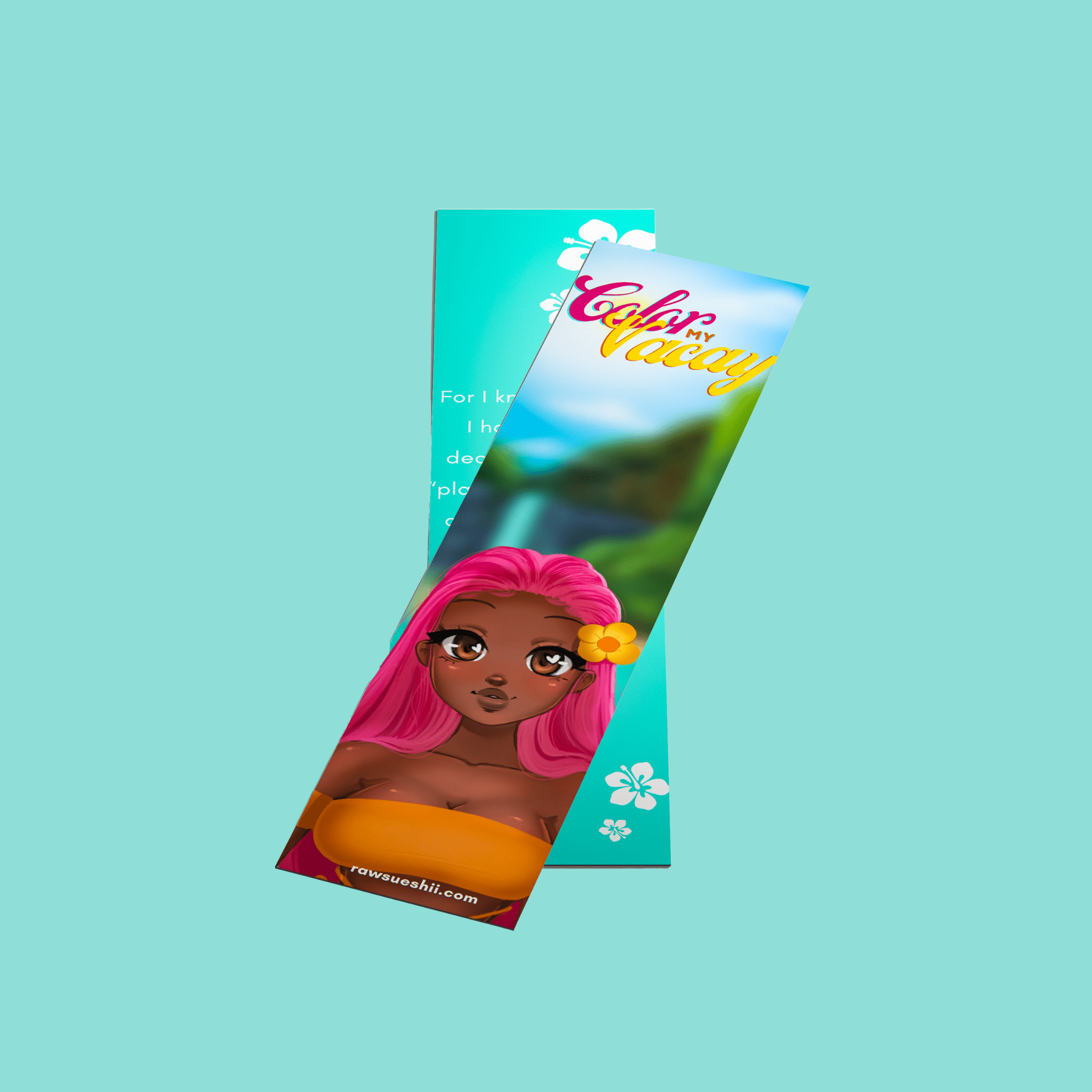 PRE-ORDER Color My Vacay Coloring Book | RawSueshii by Christina Lorré - RawSueshii